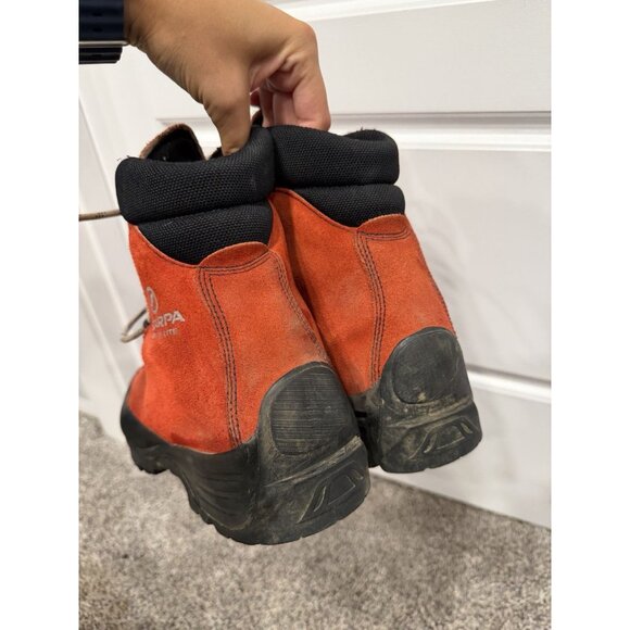 scarpa freney lite mountaineering boots Red 44.5 - Picture 4 of 6